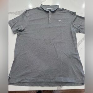 Travis Mathew Charcoal Polo Shirt